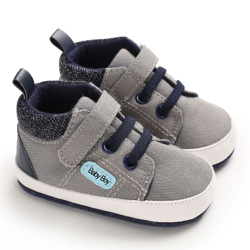 Baby Shoes Classic Canvas Baby Boy Shoes Spring Cotton Straps Stitching Newborn Boy Girl Shoes First Walker Prewalker