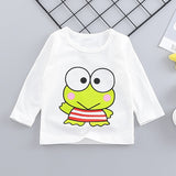 3PCS Spring Boy Clothes Set Baby Boy Girls Clothes Set Children Clothing Cartoon Zipped Coat+Long Sleeve T-shirt+Sports Pants