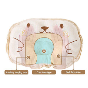 Baby pillow infant shape toddler sleep positioner anti roll pillow flat head pillow protection of newborn