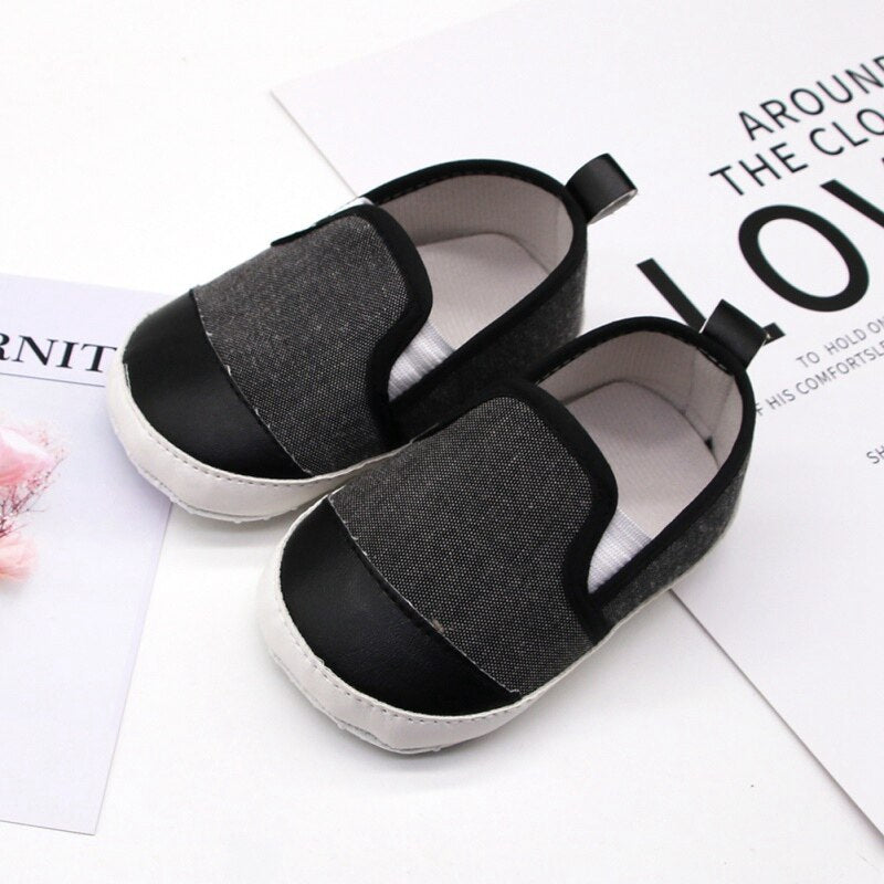 Baby Shoes First Walkers Baby Boy  Shoes Prewalker Soft Sole Slippers Trainers Baby Casual shoes 11-13cm