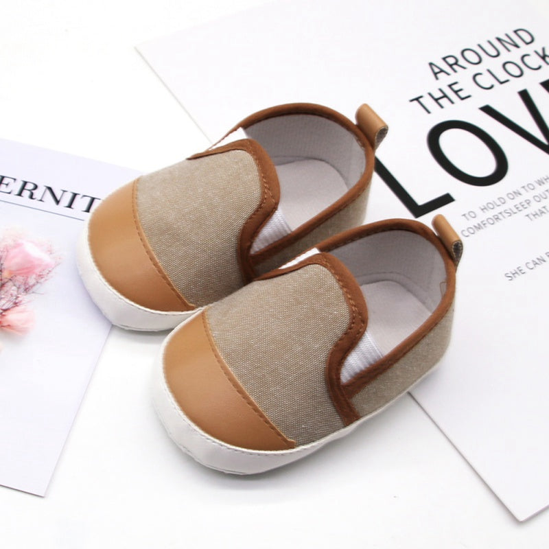 Baby Shoes First Walkers Baby Boy  Shoes Prewalker Soft Sole Slippers Trainers Baby Casual shoes 11-13cm